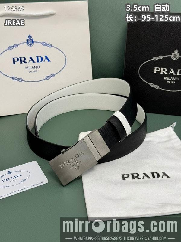 Replica Prada belt 35mmX95-125cm 8L49