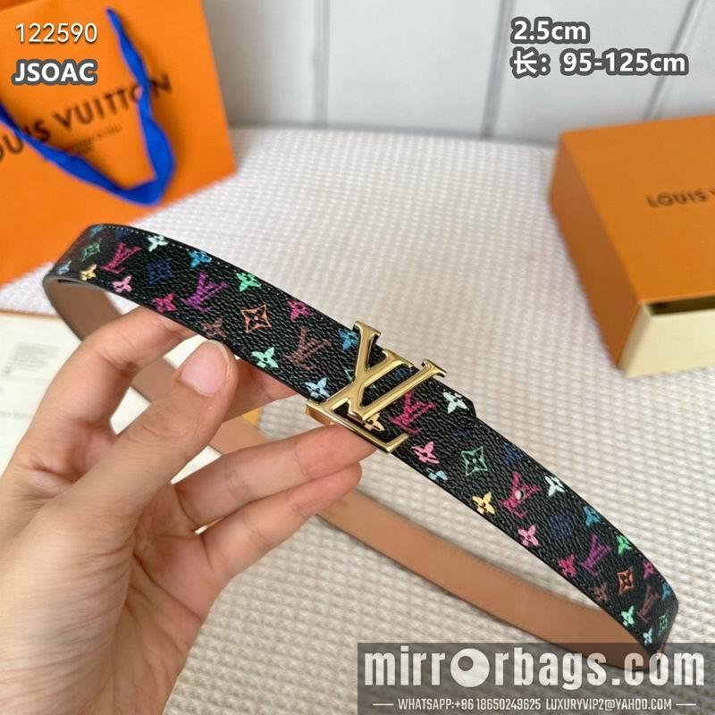 Replica LV belt 25mmX95-125cm 8L17