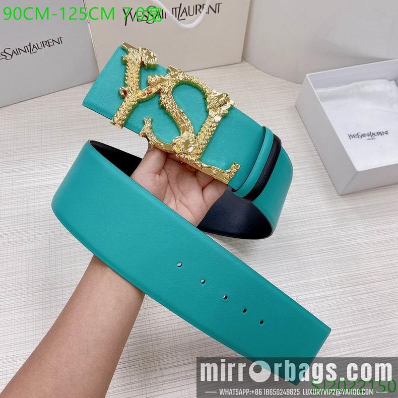 Replica YSL Belt 70mmX90-125cm 7D04