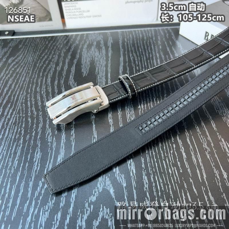 Replica LV belt 35mmX105-125cm 8L66