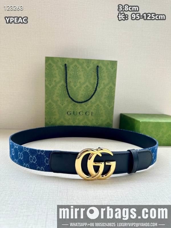 Replica Gucci belt 38mmX95-125cm 8L11