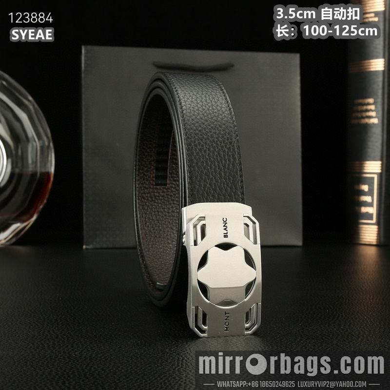 Replica Montlanc belt 35mmX100-125cm 8L43
