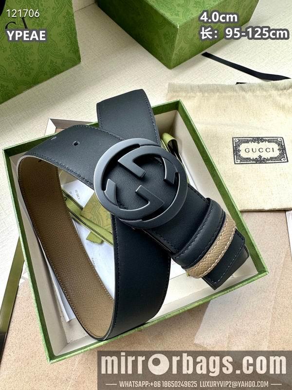 Replica Gucci belt 40mmX95-125cm 8L127