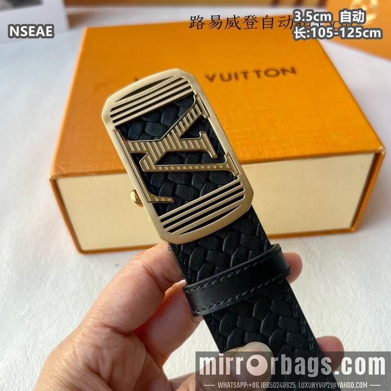 Replica LV belt 35mmX105-125cm 8L75