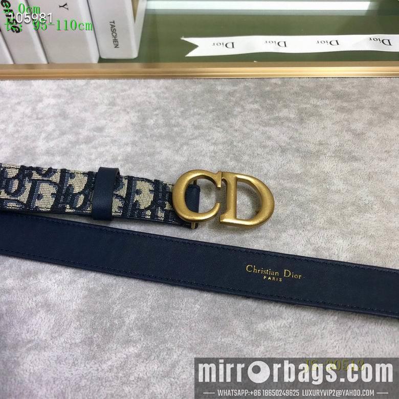 Replica Dior Belt 30mm 95-110cm 8L03
