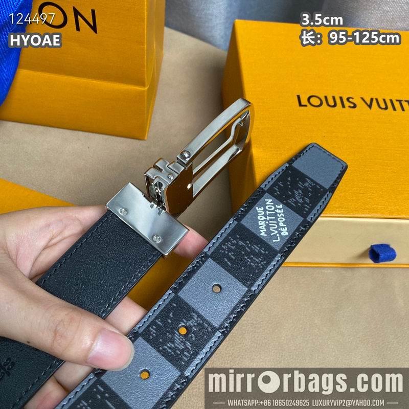 Replica LV belt 35mmX95-125cm 8L28