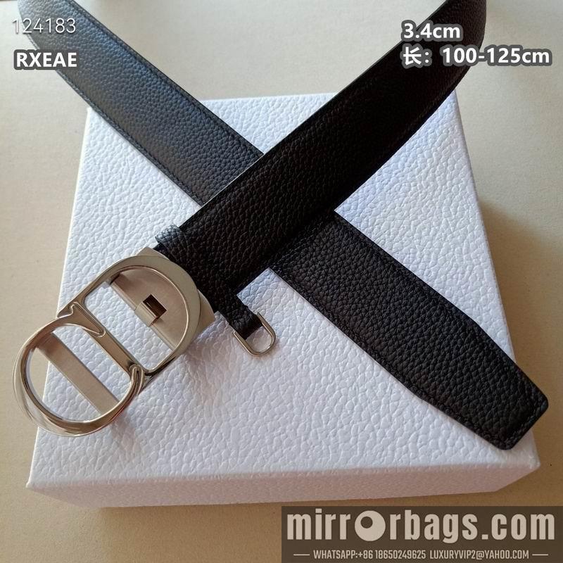 Replica Dior belt 34mmX100-125cm 8L04