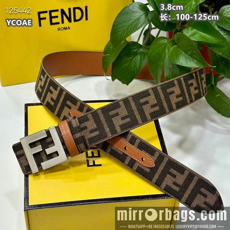 Replica Fendi belt 38mmX100-125cm  8L13