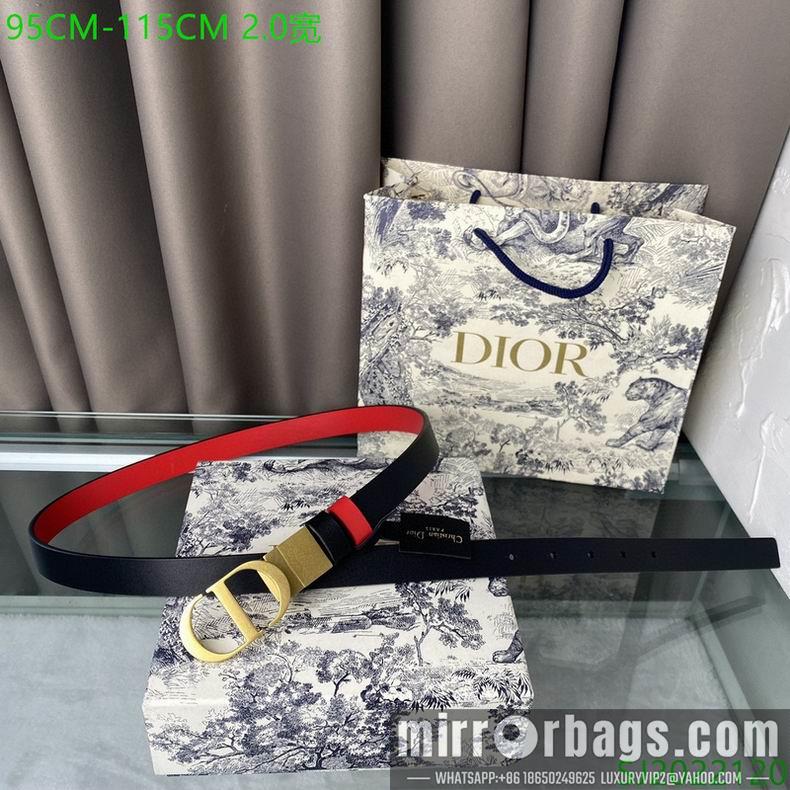 Replica Dior Belt 20mmX95-115cm 7D21