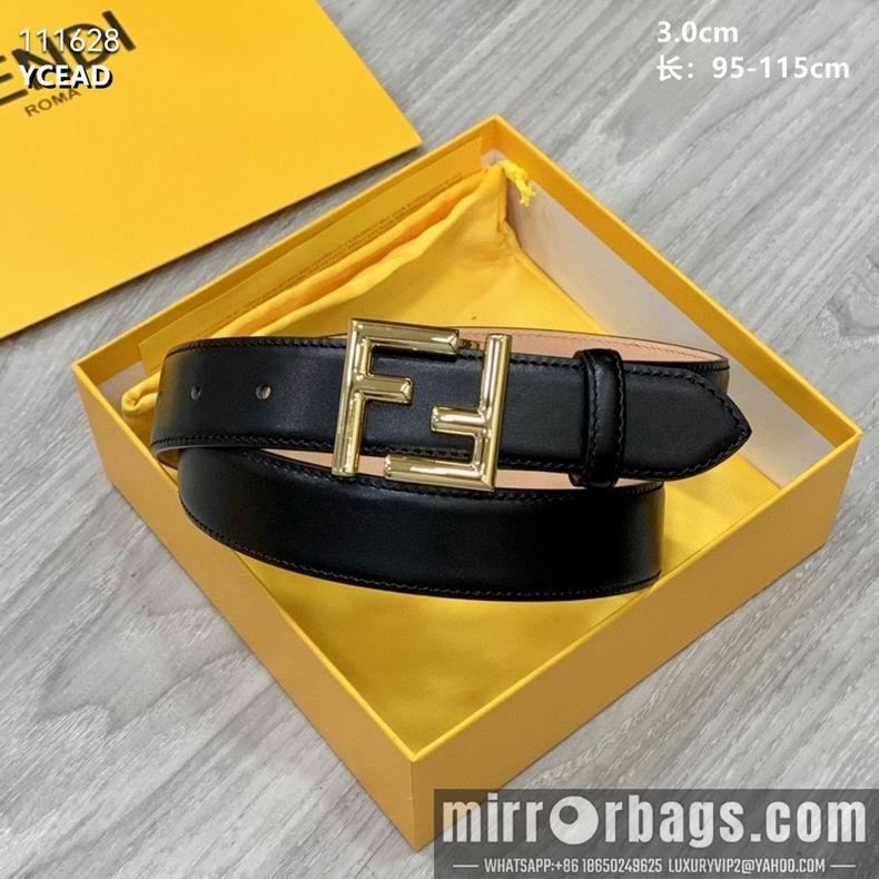 Replica Fendi Belt 30mmX95-115cm 8L04