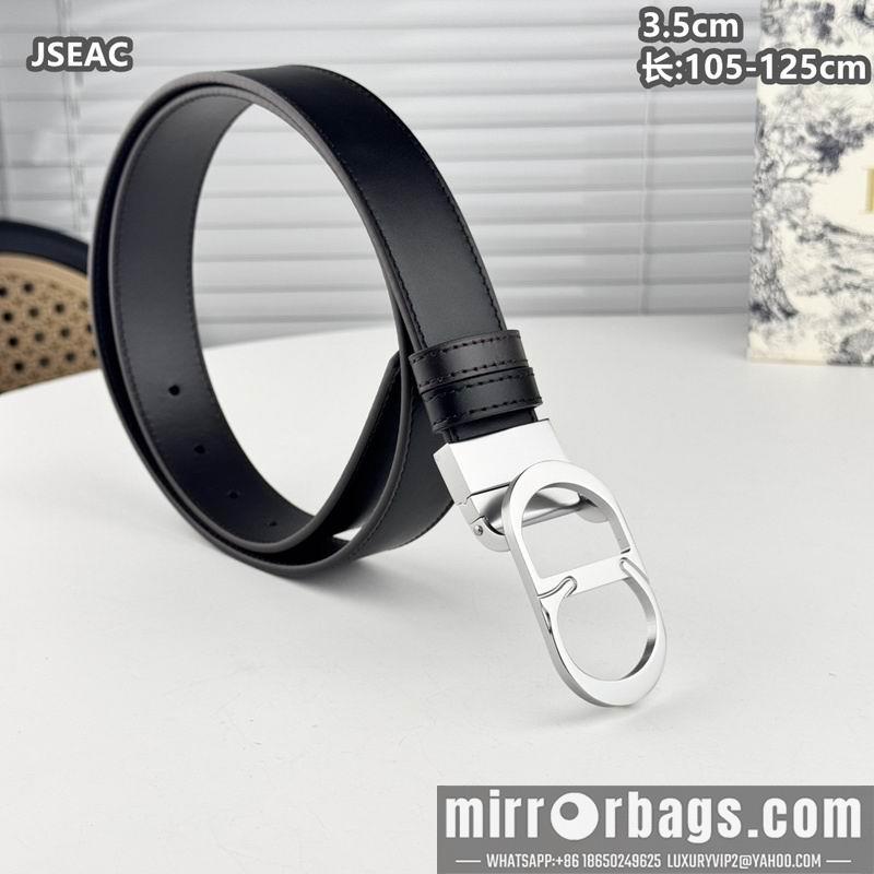 Replica Dior belt 35mmX105-125cm 8L35