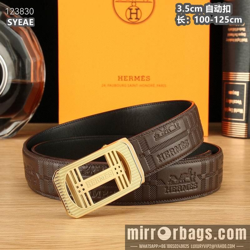 Replica Hermes belt 35mmX100-125cm 8L24