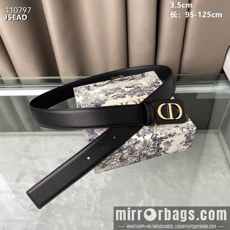 Replica Dior Belt 35mm 95-125cm 8L07
