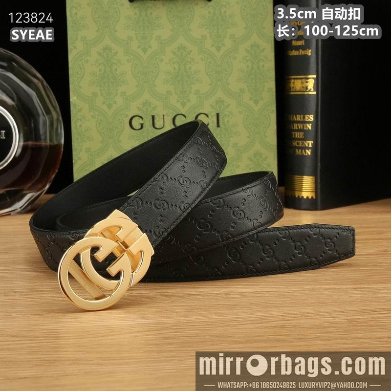 Replica Gucci belt 35mmX100-125cm 8L44