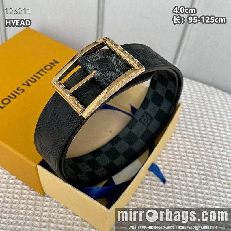 Replica LV belt 40mmX95-125cm 8L06