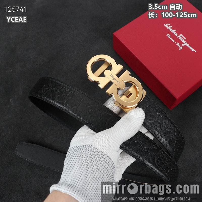 Replica Ferragamo belt 35mmX100-125cm 8L04