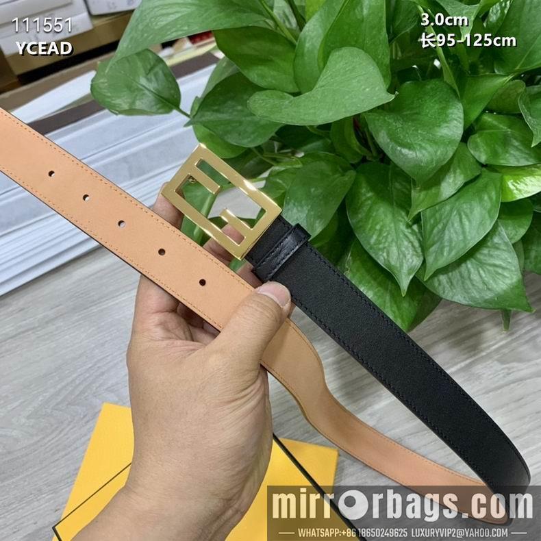 Replica Fendi Belt 30mmX95-125cm 8L11
