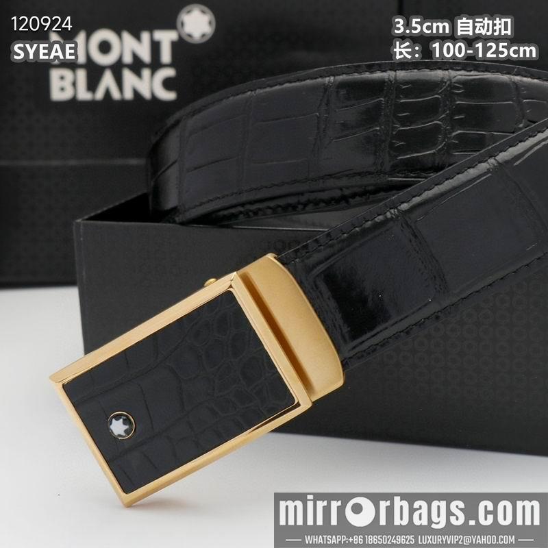 Replica Montblanc belt 自动扣 35mmX100-125cm 8L072011