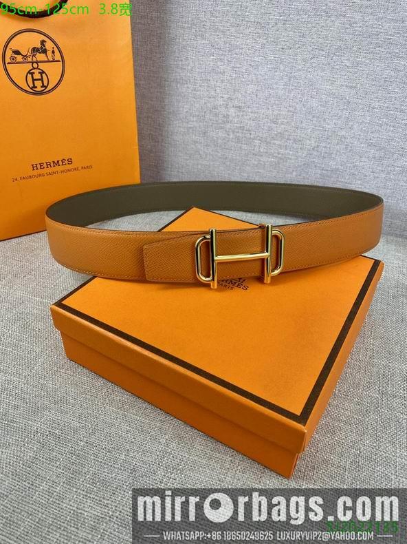 Replica Hermes Belt 38mmX95-125cm 7D118