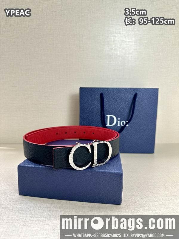 Replica Dior belt 35mmX95-125cm 8L37