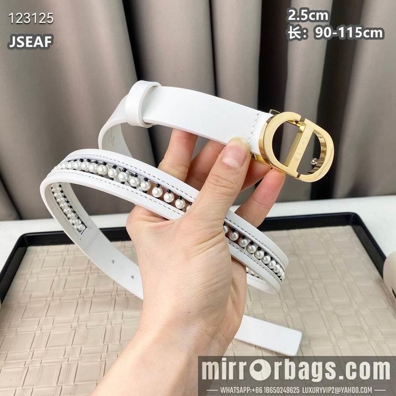 Replica Dior belt 25mmX90-115cm 8L03