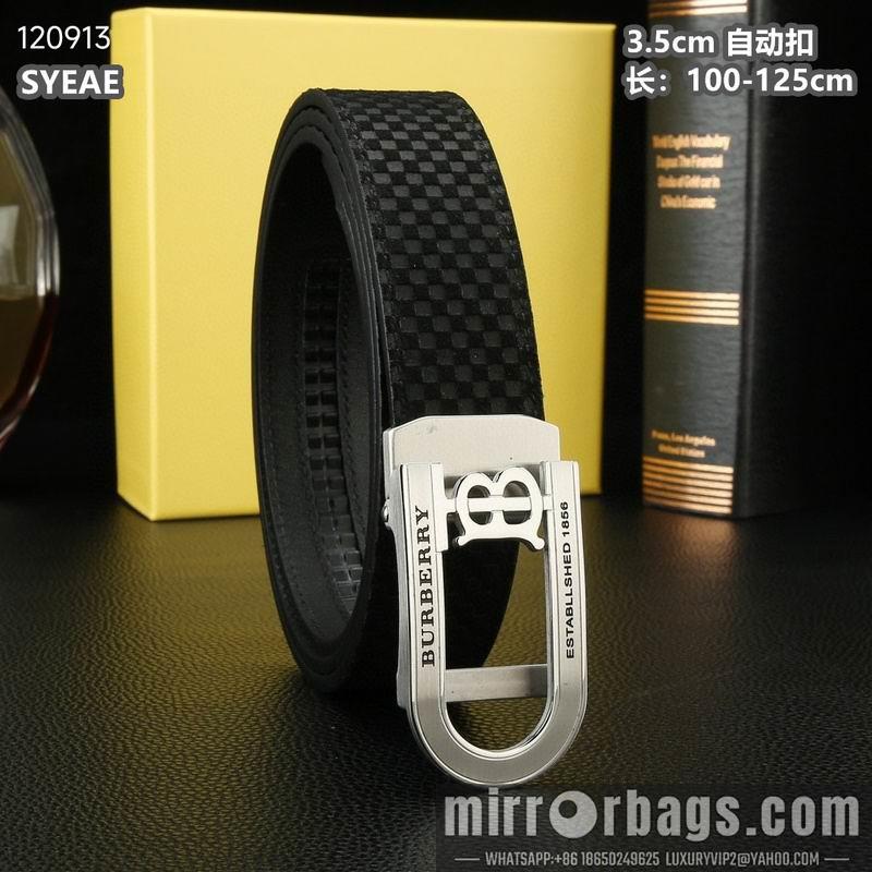 Replica Burberry belt 35mmX100-125cm 8L89