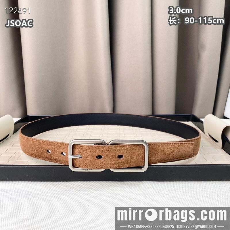 Replica YSL belt 30mm 90-115cm 8L08