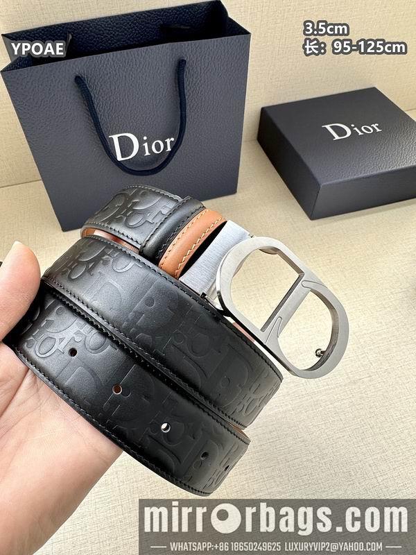 Replica Dior belt 35mmX95-125cm 8L43