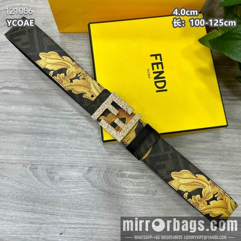 Replica Fendi belt 40mmX100-125cm  8L112