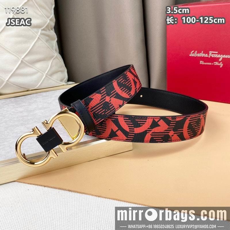 Replica Ferragamo belt 35mmX100-125cm 8L072010