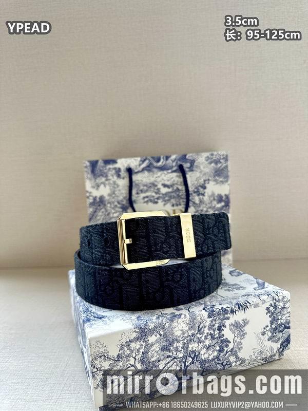 Replica Dior belt 35mmX95-125cm 8L38