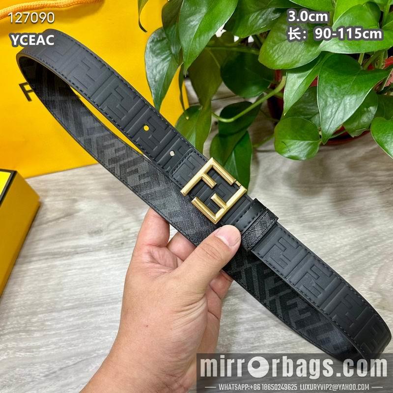 Replica Fendi belt 30mmX90-115cm 8L24