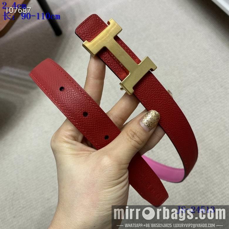 Replica Hermes Belt 24mmX90-110cm 8L05