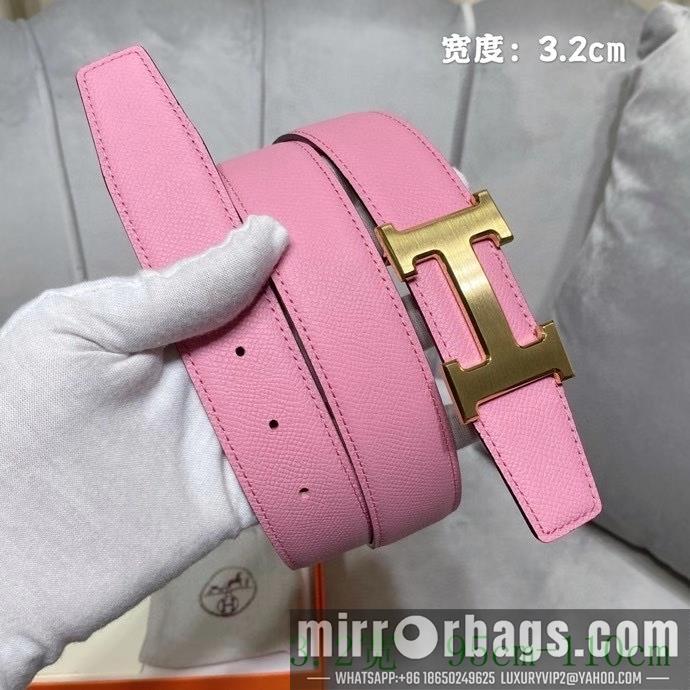 Replica Hermes Belt 32mmX95-110cm 7D18