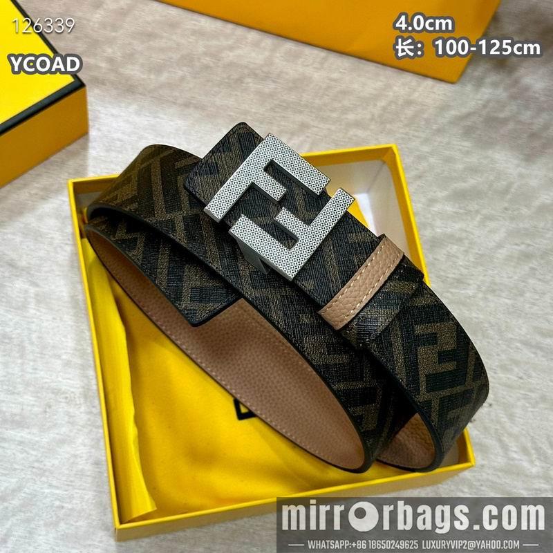 Replica Fendi belt 40mmX100-125cm  8L06