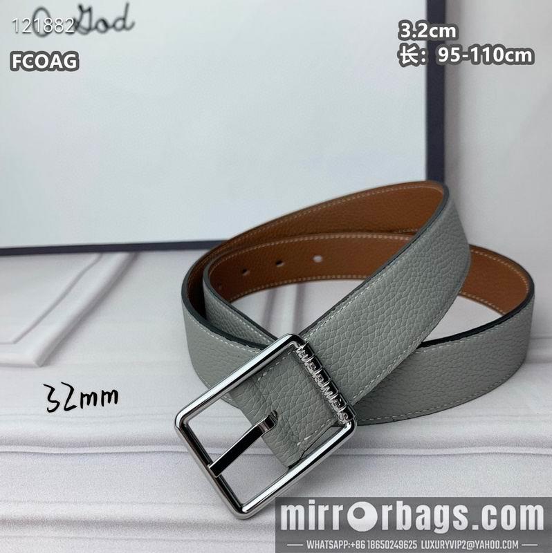 Replica Hermes belt 32mmX95-110cm 8L26