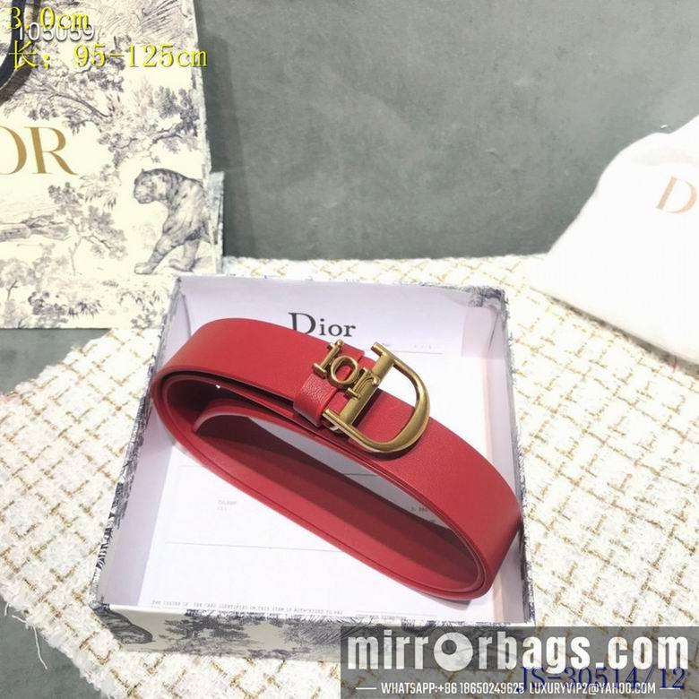 Replica Dior Belt 30mm 95-125cm 8L06
