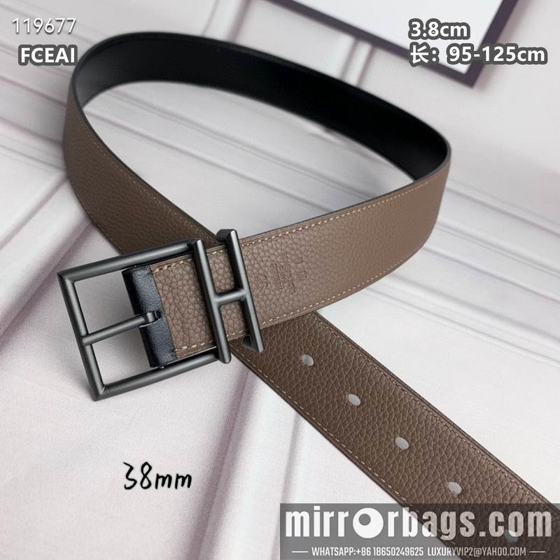 Replica Hermes belt 38mmX95-125cm 8L040802