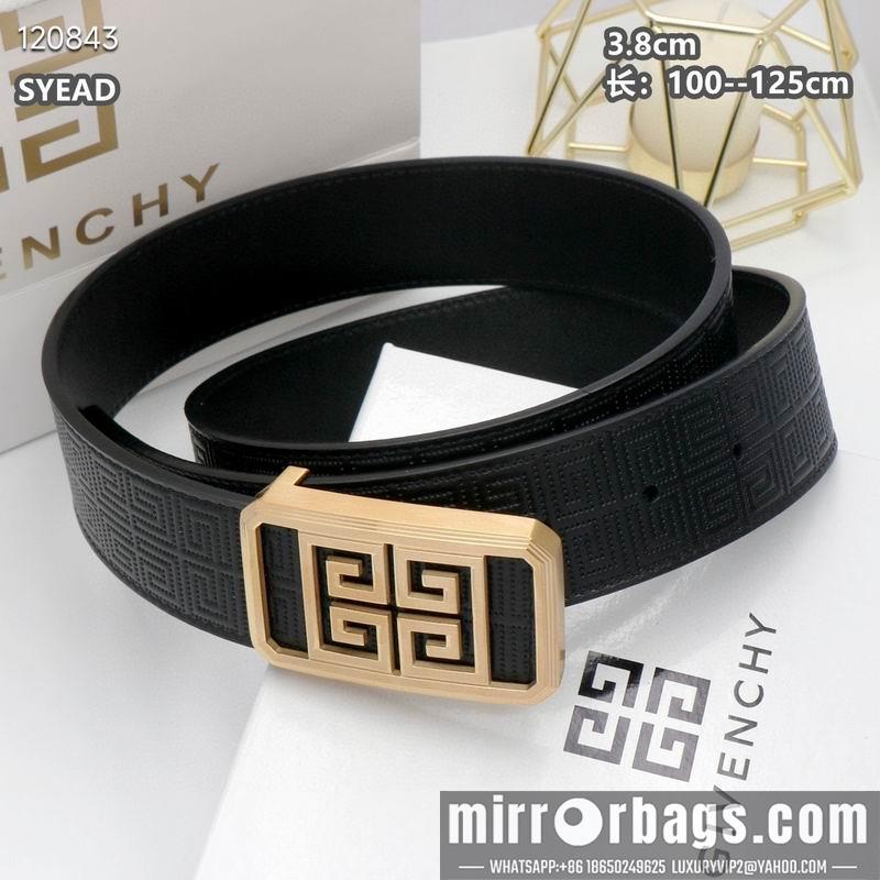 Replica Givenchy belt 38mmX100-125cm 8L072002