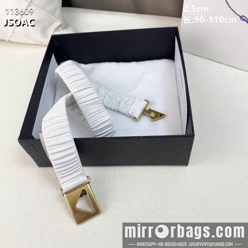 Replica Prada belt 25mmX90-110cm 8L082501