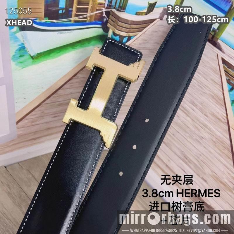 Replica Hermes belt 38mmX100-125cm 8L08