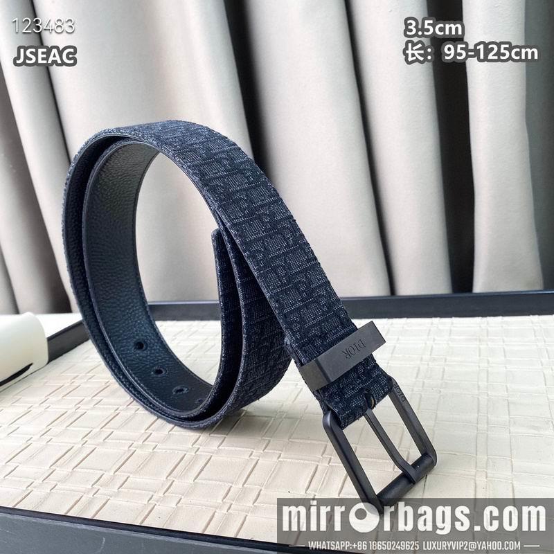 Replica Dior belt 35mmX95-125cm 8L30