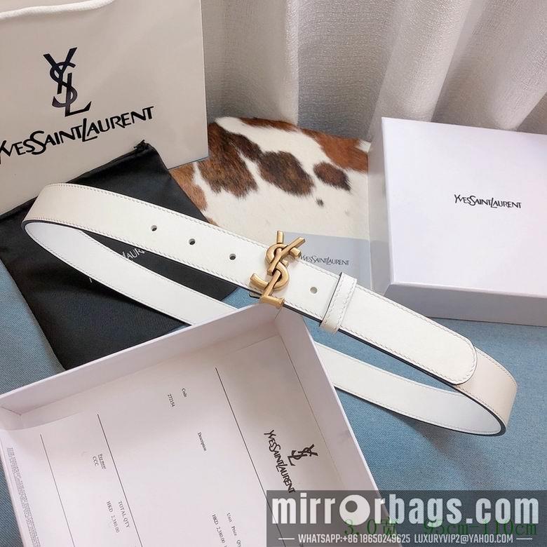 Replica YSL Belt 30mmX95-110cm 7D01