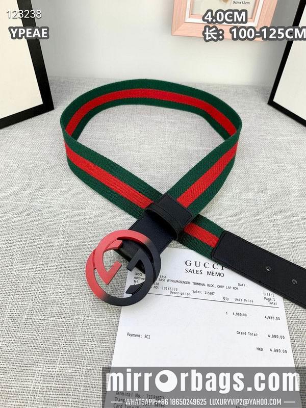 Replica Gucci belt 40mmX100-125cm 8L135