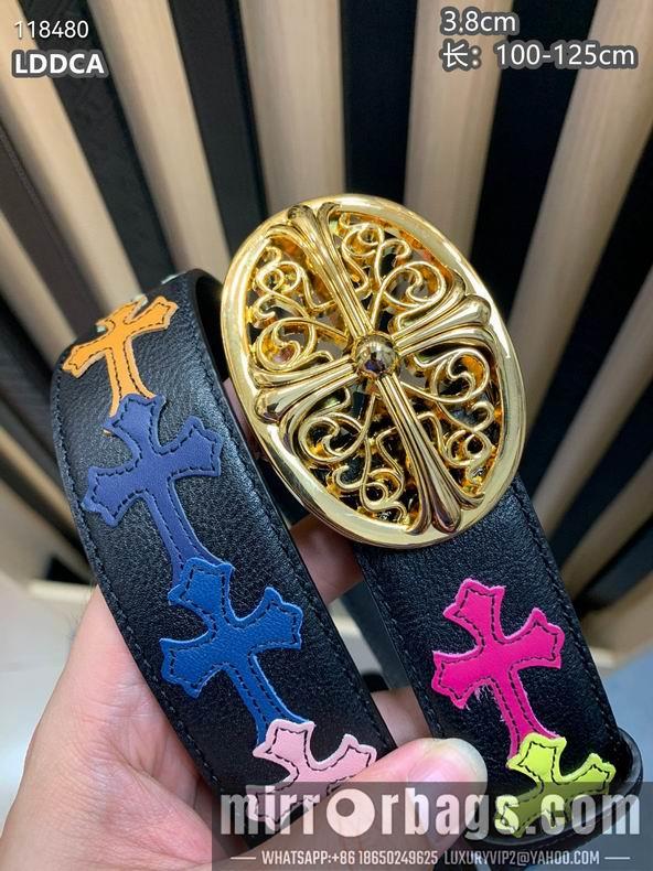 Replica Chrome Hearts belt 38mmX100-125cm 8L22