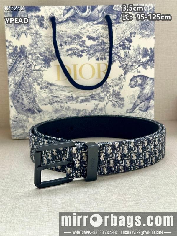 Replica Dior belt 35mmX95-125cm 8L31