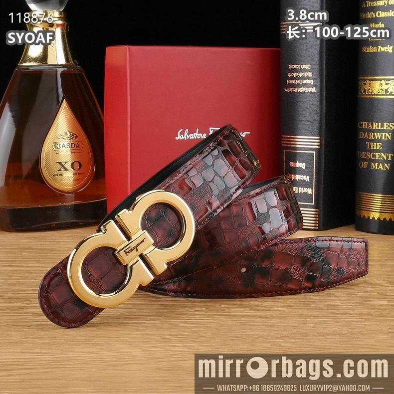 Replica Ferragamo belt 38mmX100-125cm 8L16