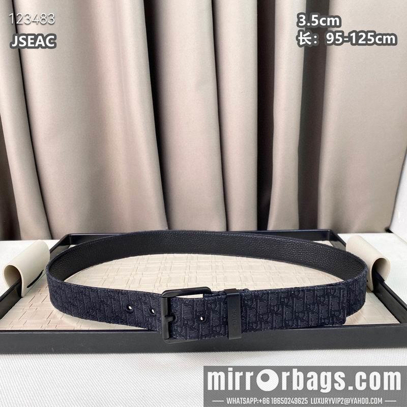 Replica Dior belt 35mmX95-125cm 8L30