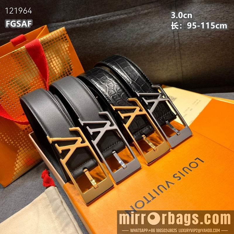 Replica LV belt 30mmX95-115cm 8L25