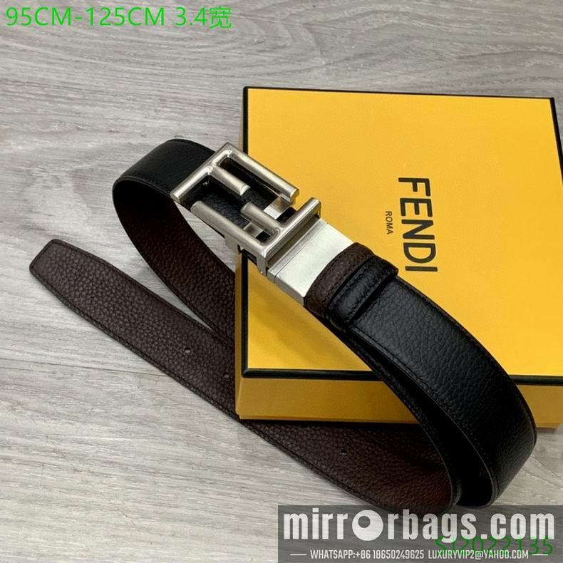 Replica Fendi Belt 34mmX95-125cm 7D04